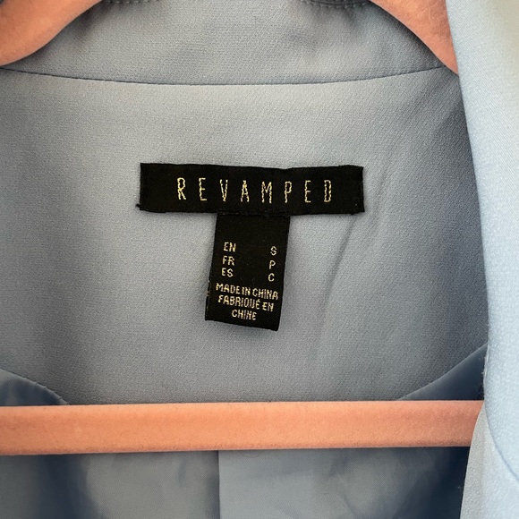 Baby blue blazer - Picture 2 of 4